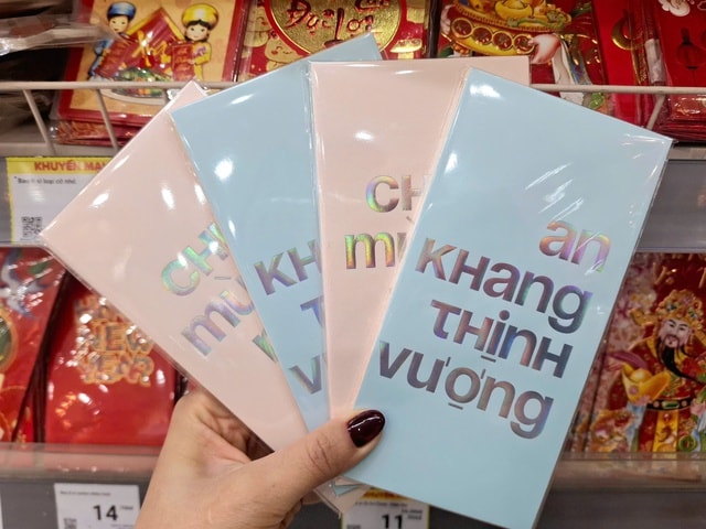 Thị trường phong bao lì xì Tết 2026 có gì mới?- Ảnh 4.