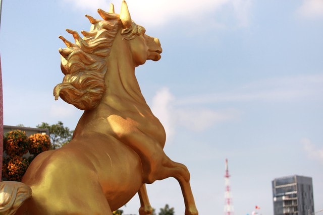 Ngựa vàng bứt phá giữa đường hoa Nghệ An- Ảnh 3.