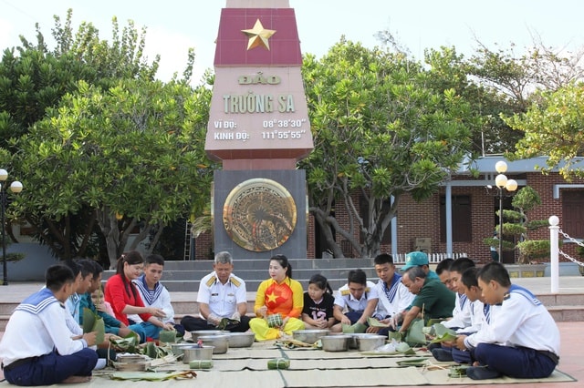 Tết đã về trên đảo Trường Sa- Ảnh 1.