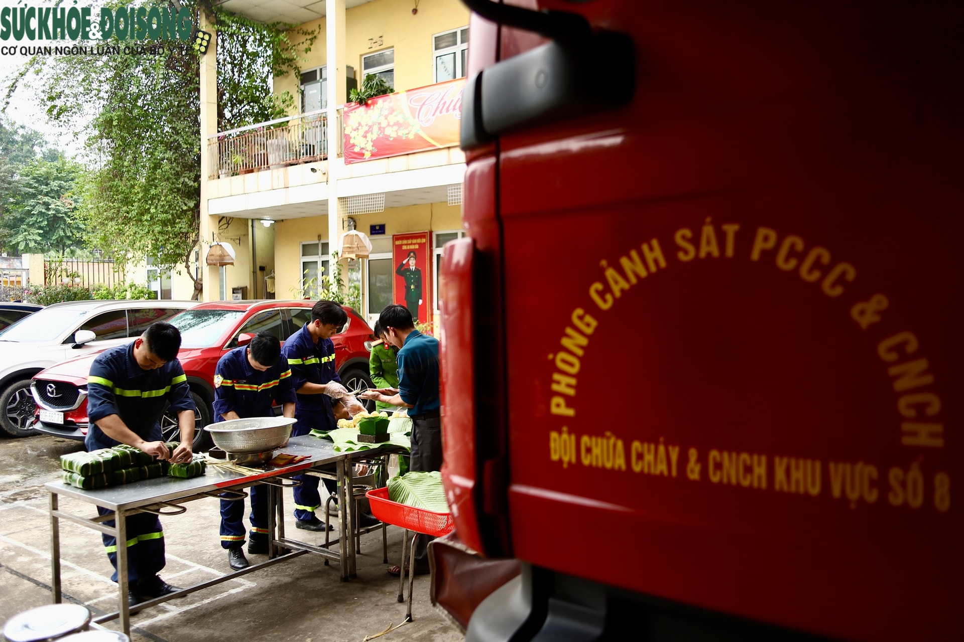 Tết xa nhà của lính cứu hỏa: Chỉ mong được... 'thất nghiệp'- Ảnh 2.