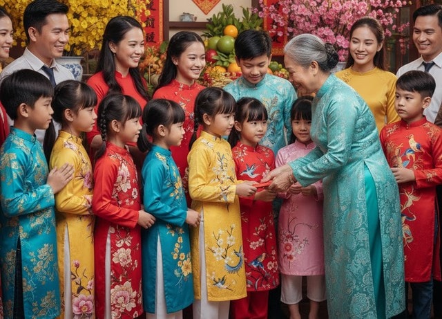 Dạy con hiểu đúng ý nghĩa lì xì: Món quà đầu năm không chỉ là tiền- Ảnh 1.