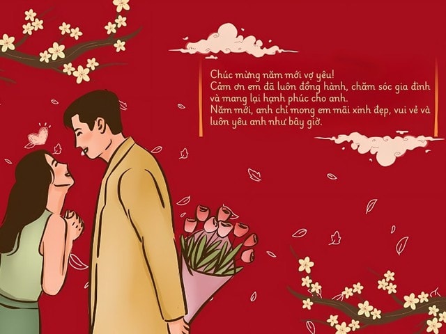 Những lời chúc Tết Bính Ngọ 2026 tặng vợ chồng và người yêu- Ảnh 1.