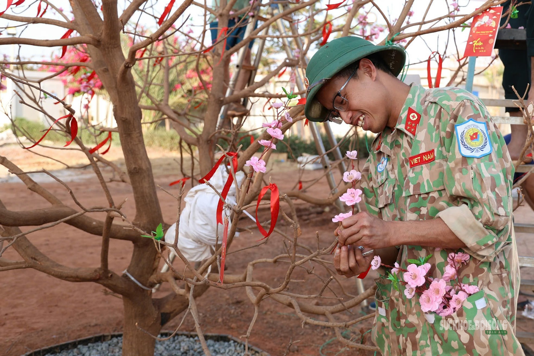 Bác sĩ Việt Nam tại Phái bộ Liên Hợp Quốc giữ trọn hương Xuân- Ảnh 5.