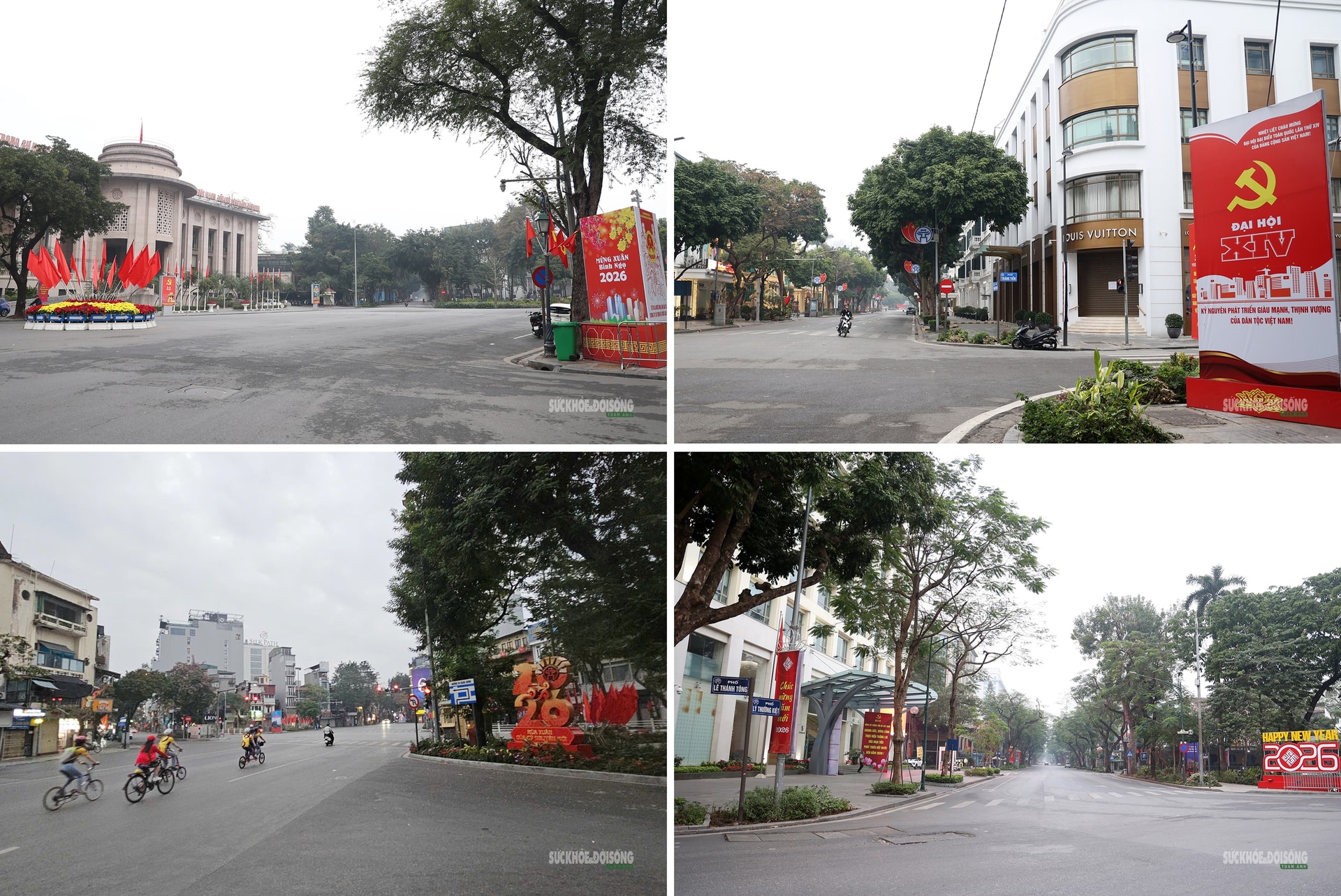 Hà Nội mùng 1 Tết: Bình yên trong nhịp thở đầu Xuân- Ảnh 2.