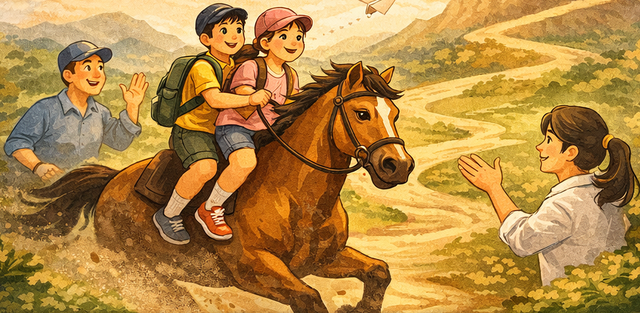 Từ biểu tượng Ngựa năm mới đến bài học về sự bền bỉ cho trẻ- Ảnh 1. Từ biểu tượng Ngựa năm mới đến bài học về sự bền bỉ cho trẻ- Ảnh 1.