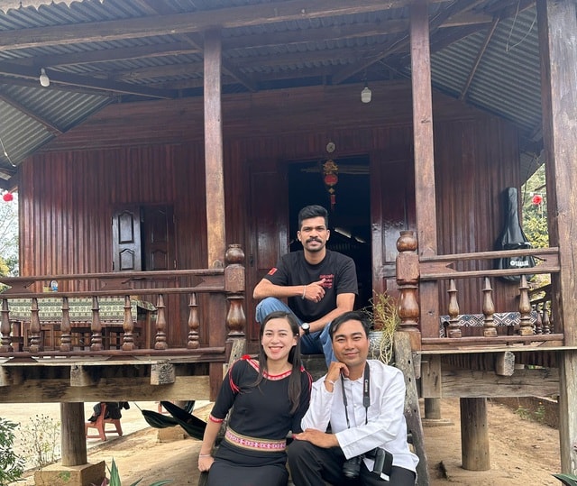 Du khách nước ngoài hào hứng trải nghiệm Tết cổ truyền Việt Nam- Ảnh 4.