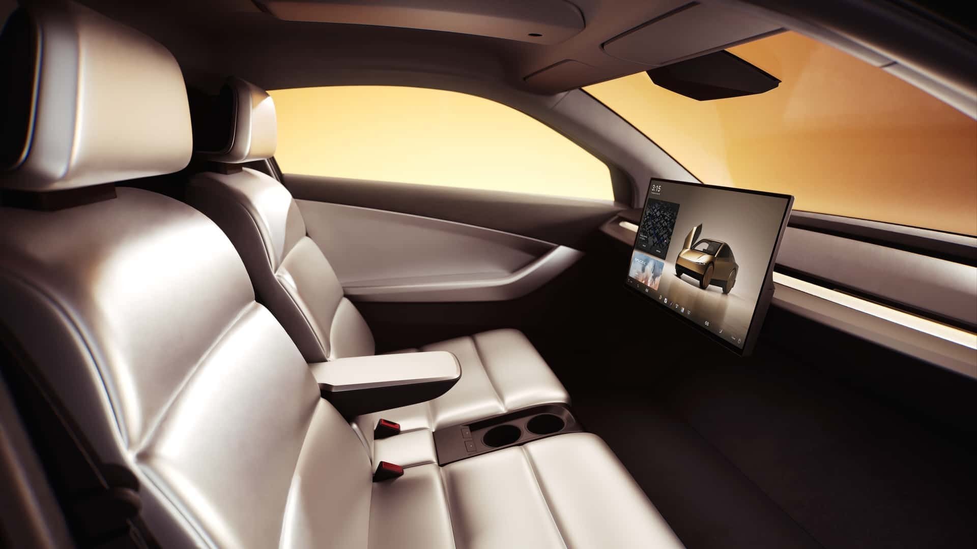 Xe tự lái không có vô lăng.