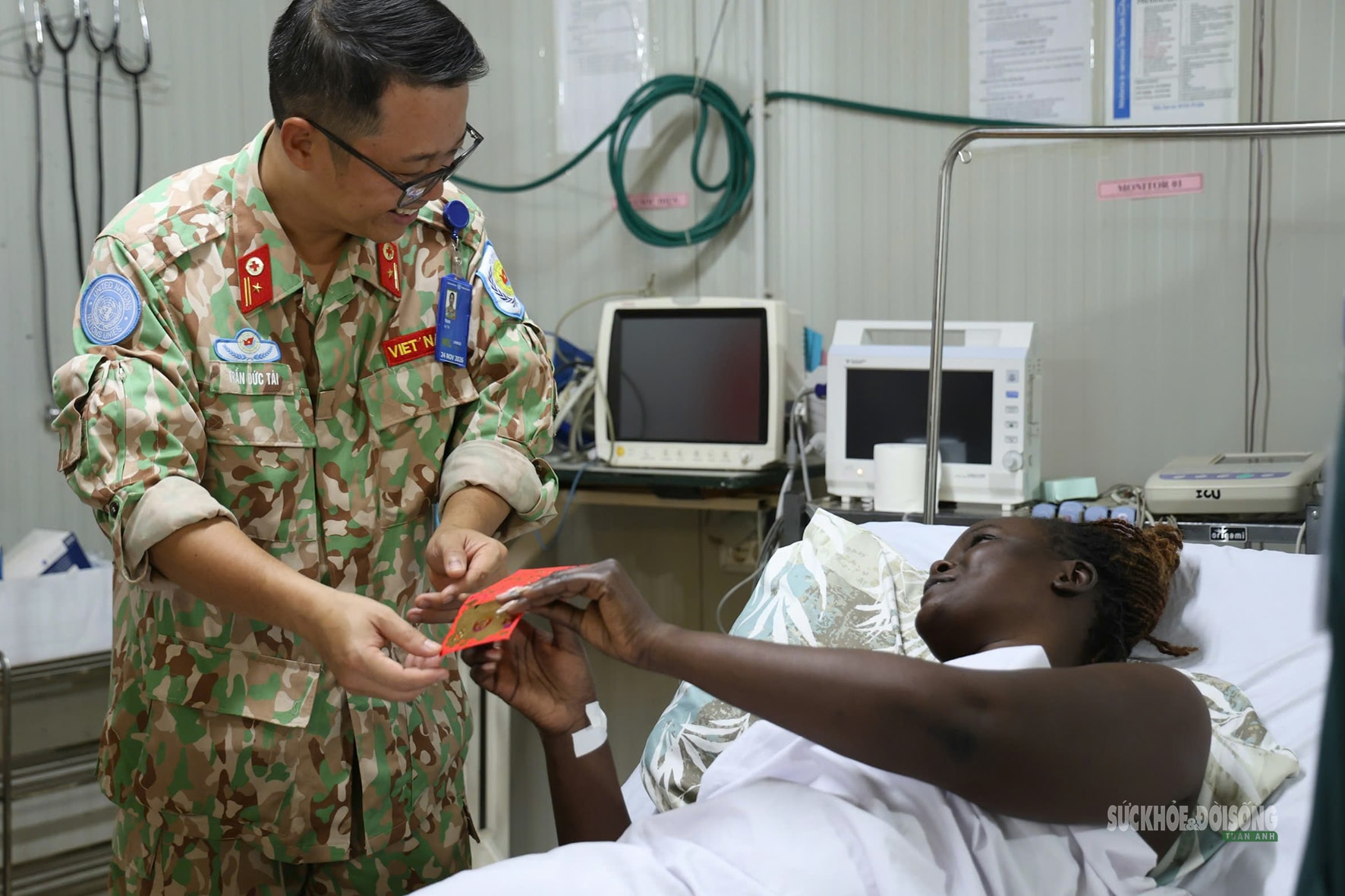 Theo chân những bác sĩ Mũ nồi xanh Việt Nam 'ăn Tết' ở Bentiu- Ảnh 2.