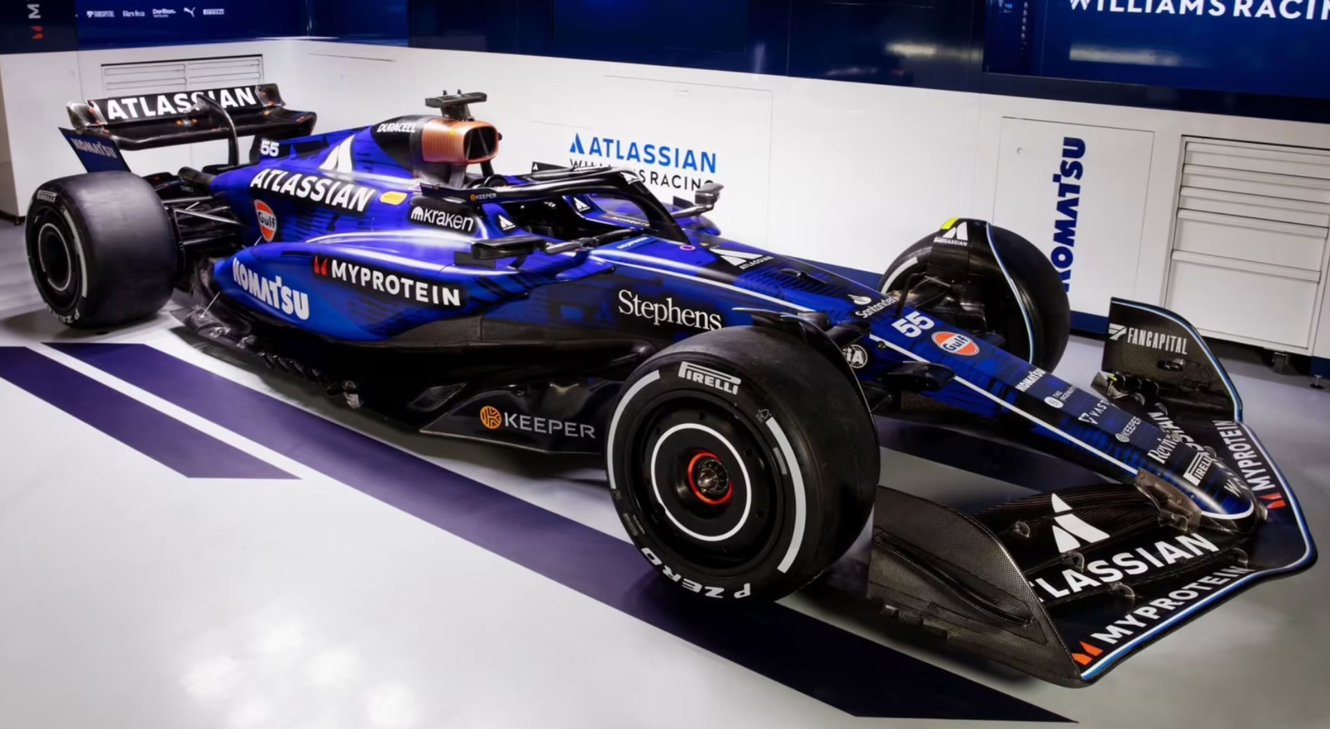Xe đua FW47 của đội Williams. (Ảnh: F1)