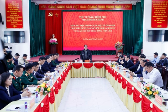 Thủ tướng phát động 'Chiến dịch Đông Khê 2026', quyết hoàn thành cao tốc dịp 19/5- Ảnh 2. Thủ tướng phát động 'Chiến dịch Đông Khê 2026', quyết hoàn thành cao tốc dịp 19/5- Ảnh 2.