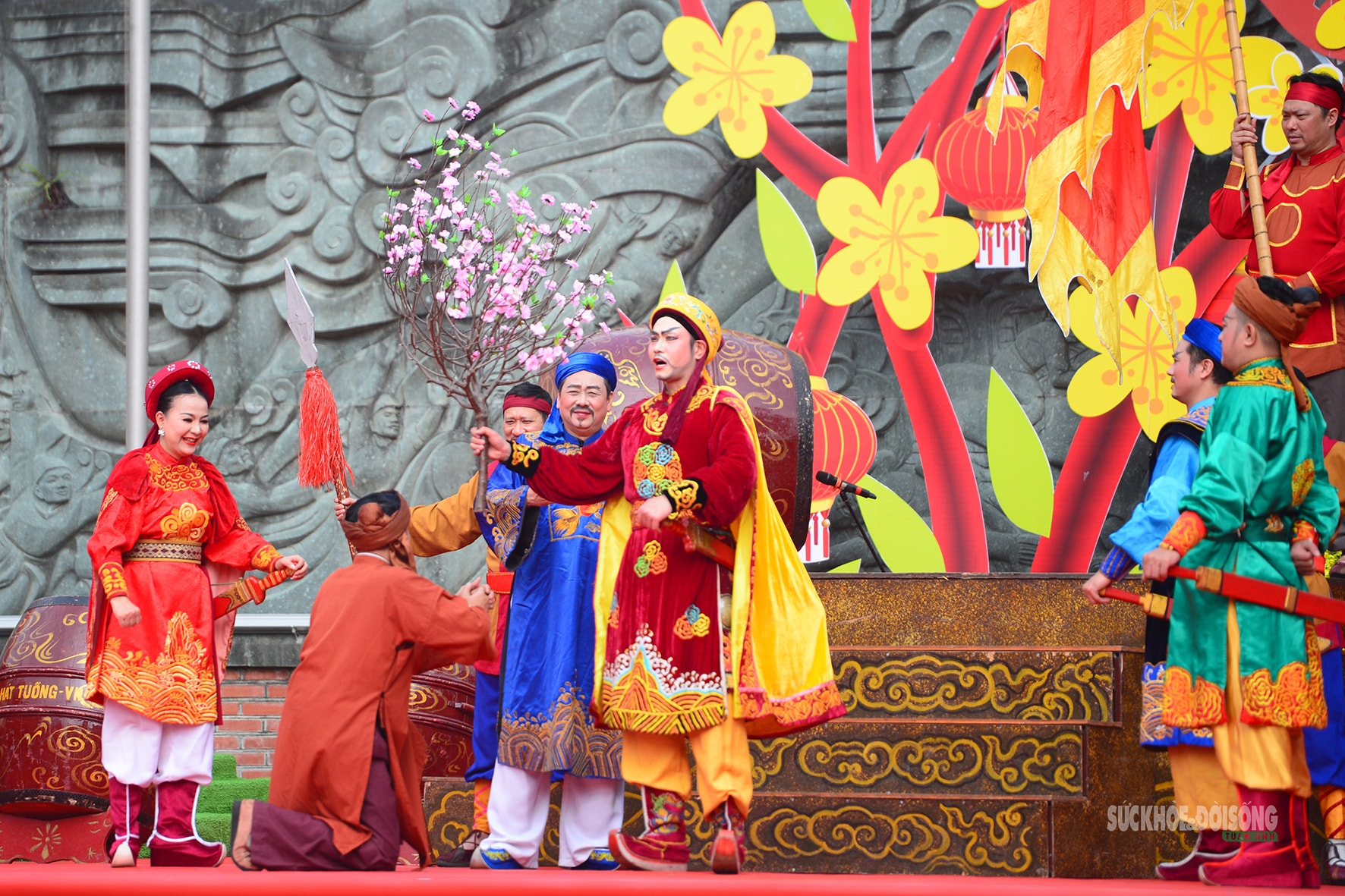 Hào khí Ngọc Hồi - Đống Đa vang vọng mùa xuân mới- Ảnh 9. Hào khí Ngọc Hồi - Đống Đa vang vọng mùa xuân mới- Ảnh 9.