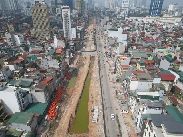 Diện mạo mới đường Vành đai 1 sau khi thi công xuyên Tết- Ảnh 9.