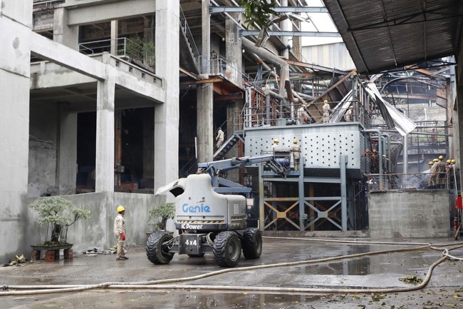 Nổ tại Công ty TNHH Phốt Pho 5 Vàng Việt Nam, 1 công nhân tử vong- Ảnh 1.