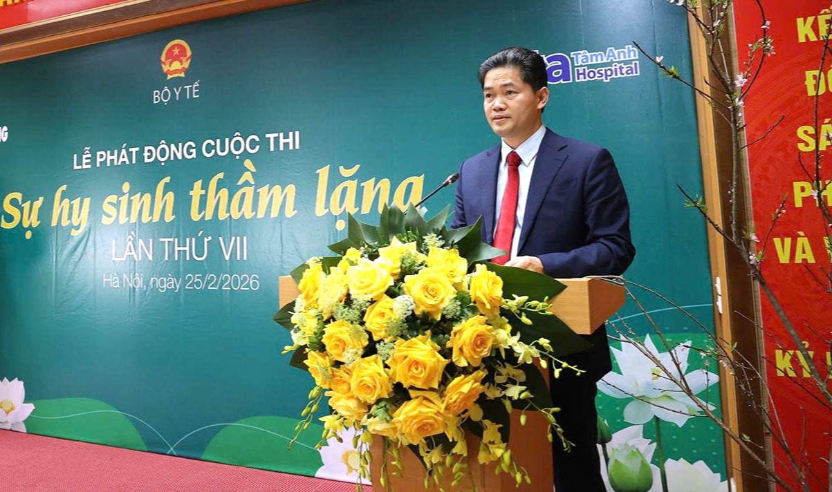 Thứ trưởng Thường trực Vũ Mạnh Hà: Cuộc thi “Sự hy sinh thầm lặng” lan toả tinh thần trách nhiệm, sự tận tụy, lòng nhân ái và y đức- Ảnh 1. Thứ trưởng Thường trực Vũ Mạnh Hà: Cuộc thi “Sự hy sinh thầm lặng” lan toả tinh thần trách nhiệm, sự tận tụy, lòng nhân ái và y đức- Ảnh 1.