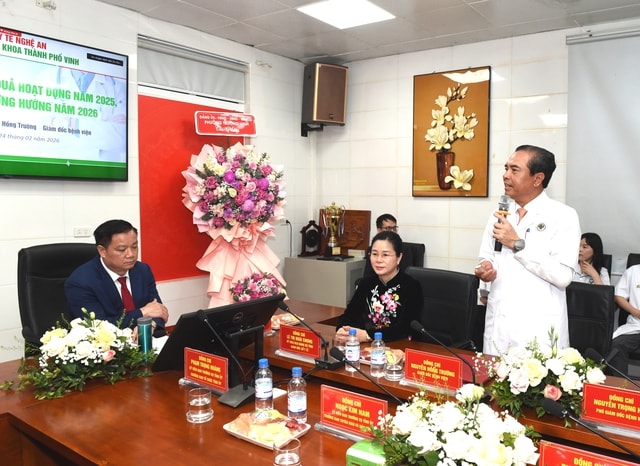 Bệnh viện Đa khoa TP Vinh tiên phong chuyển đổi số, tạo nền tảng phát triển bền vững- Ảnh 2. Bệnh viện Đa khoa TP Vinh tiên phong chuyển đổi số, tạo nền tảng phát triển bền vững- Ảnh 2.