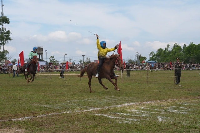 Hàng ngàn người dân thích thú xem nông dân trổ tài đua ngựa- Ảnh 9. Hàng ngàn người dân thích thú xem nông dân trổ tài đua ngựa- Ảnh 9.