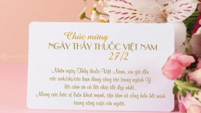 Những mẫu thiệp chúc mừng ngày Thầy thuốc Việt Nam 27/2 đẹp nhất 2026- Ảnh 18. Những mẫu thiệp chúc mừng ngày Thầy thuốc Việt Nam 27/2 đẹp nhất 2026- Ảnh 18.
