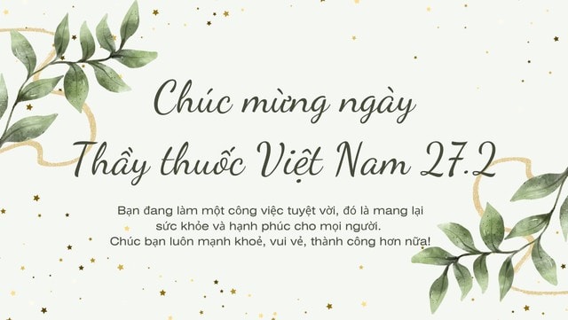 Những mẫu thiệp chúc mừng ngày Thầy thuốc Việt Nam 27/2 đẹp nhất 2026- Ảnh 5. Những mẫu thiệp chúc mừng ngày Thầy thuốc Việt Nam 27/2 đẹp nhất 2026- Ảnh 5.