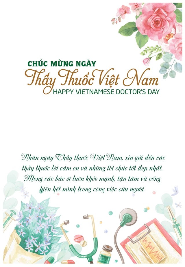 Những mẫu thiệp chúc mừng ngày Thầy thuốc Việt Nam 27/2 đẹp nhất 2026- Ảnh 11. Những mẫu thiệp chúc mừng ngày Thầy thuốc Việt Nam 27/2 đẹp nhất 2026- Ảnh 11.