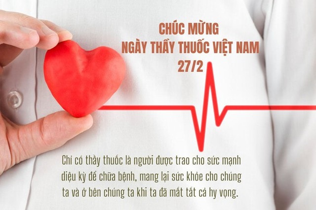 Những lời chúc ngày Thầy thuốc Việt Nam 27/2 hay và ý nghĩa nhất 2026- Ảnh 2. Những lời chúc ngày Thầy thuốc Việt Nam 27/2 hay và ý nghĩa nhất 2026- Ảnh 2.