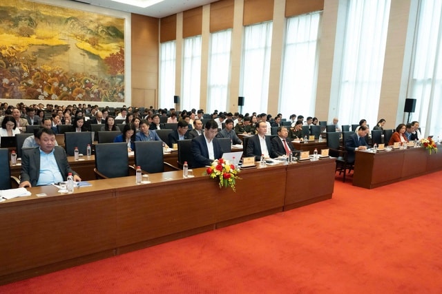 Tuyên truyền có trọng tâm, trọng điểm về cuộc bầu cử ĐBQH khóa XVI- Ảnh 2. Tuyên truyền có trọng tâm, trọng điểm về cuộc bầu cử ĐBQH khóa XVI- Ảnh 2.