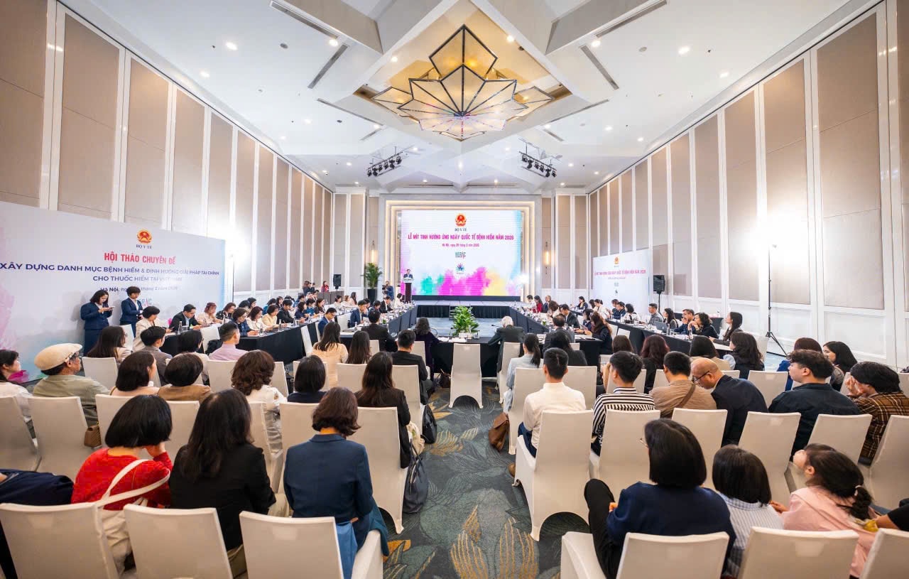 6 triệu người Việt đang sống chung với bệnh hiếm, trong số này khoảng 58% là trẻ em- Ảnh 2. 6 triệu người Việt đang sống chung với bệnh hiếm, trong số này khoảng 58% là trẻ em- Ảnh 2.