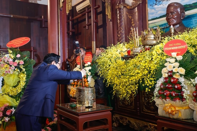 Thủ tướng Phạm Minh Chính dự Lễ kỷ niệm 120 năm Ngày sinh Thủ tướng Phạm Văn Đồng- Ảnh 3. Thủ tướng Phạm Minh Chính dự Lễ kỷ niệm 120 năm Ngày sinh Thủ tướng Phạm Văn Đồng- Ảnh 3.