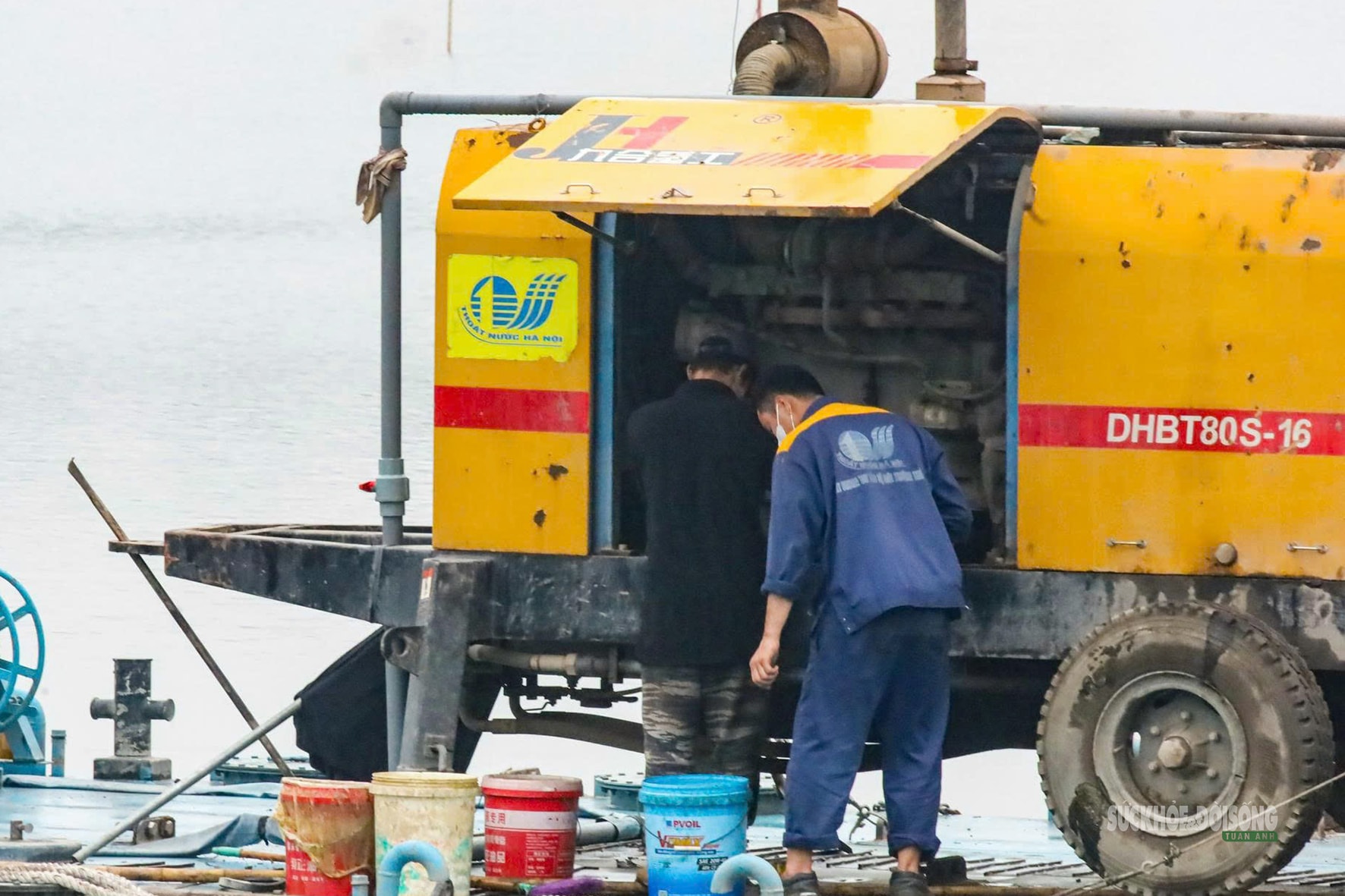 Khẩn trương nạo vét hạ lưu sông Tô Lịch, Kim Ngưu trước mùa mưa- Ảnh 7.