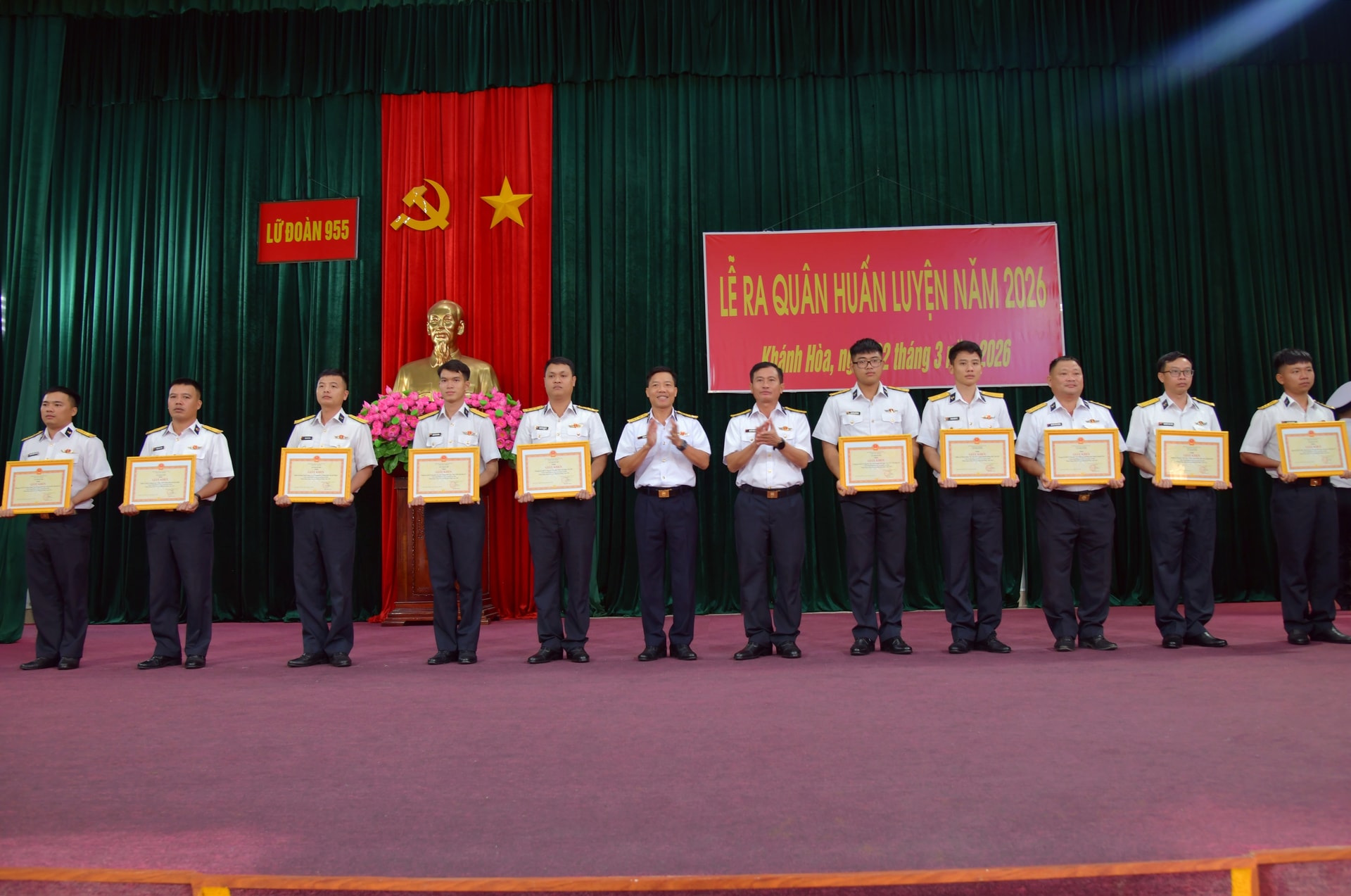 Lữ đoàn 955 tổ chức Lễ ra quân huấn luyện năm 2026- Ảnh 4.