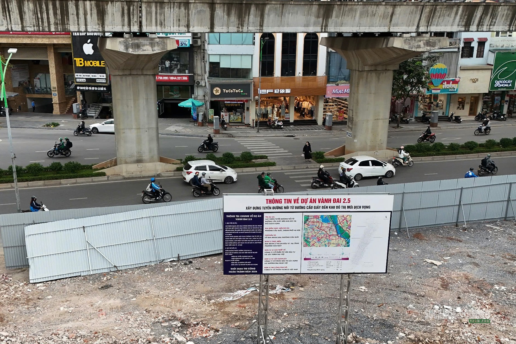 Hà Nội khẩn trương giải phóng mặt bằng đường Vành đai 2,5- Ảnh 1.