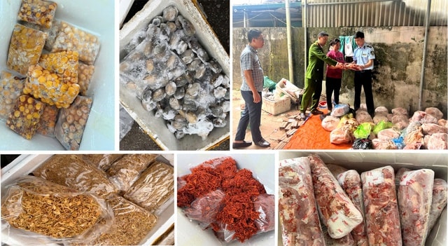 Kinh hoàng loạt thực phẩm bẩn bị thu giữ: Cá khoai nhiễm độc, lợn mắc dịch, nội tạng hôi thối- Ảnh 6.