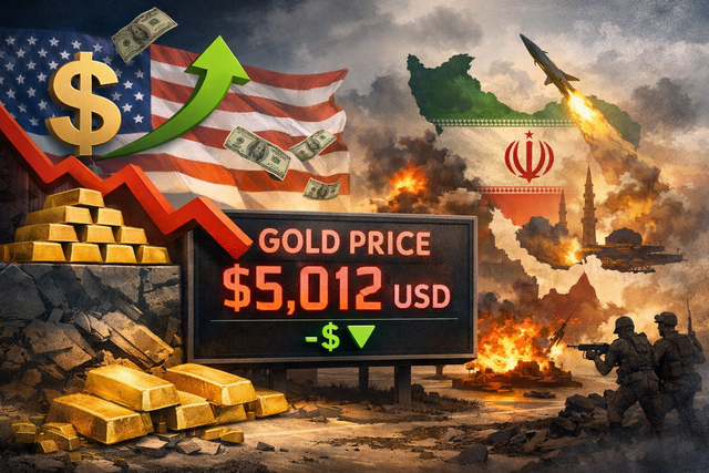 Giá vàng, bạc thế giới ngày 4/3 tiếp tục giảm mạnh- Ảnh 1.