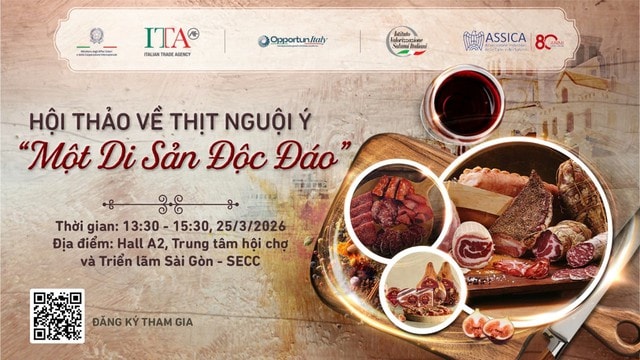 Hương vị Ý đặc sắc tại triển lãm Food & Hospitality Vietnam 2026- Ảnh 2.