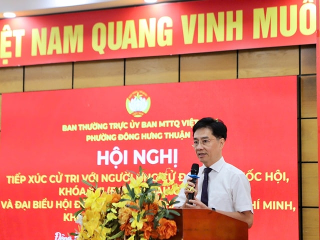 Ứng cử viên Đại biểu Quốc hội Trần Diệp Tuấn: ‘Góp phần xây dựng nền giáo dục và hệ thống y tế công bằng, chất lượng, bền vững’- Ảnh 3. Ứng cử viên Đại biểu Quốc hội Trần Diệp Tuấn: ‘Góp phần xây dựng nền giáo dục và hệ thống y tế công bằng, chất lượng, bền vững’- Ảnh 3.
