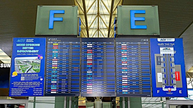 Nhà ga T2 Nội Bài thay đổi quầy thủ tục: Hành khách cần nhớ đúng cửa, tránh lỡ chuyến- Ảnh 3. Nhà ga T2 Nội Bài thay đổi quầy thủ tục: Hành khách cần nhớ đúng cửa, tránh lỡ chuyến- Ảnh 3.