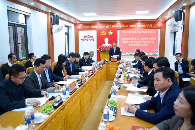 Phó Chủ tịch Quốc hội Nguyễn Đức Hải kiểm tra công tác chuẩn bị bầu cử tại Hà Tĩnh- Ảnh 3.