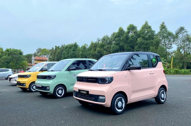 Wuling Mini EV là mẫu xe có kích thước nhỏ gọn nhất.
