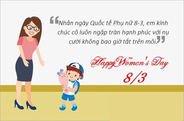 Những mẫu thiệp chúc mừng ngày Quốc tế phụ nữ 8/3 đẹp nhất- Ảnh 12.