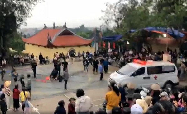 Tin mới nhất về sức khỏe đô vật bị thương tại lễ hội Đền Thượng Núi Xây- Ảnh 1.