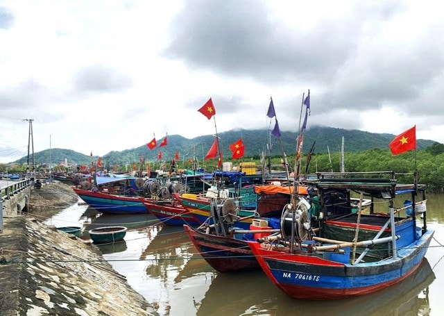 Rút ngắn chuyến biển, ngư dân Hà Tĩnh háo hức chờ ngày bỏ phiếu- Ảnh 2.