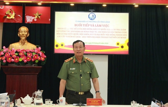 Triển khai đồng bộ các giải pháp bảo đảm an ninh trật tự cho ngày bầu cử tại TPHCM- Ảnh 2.