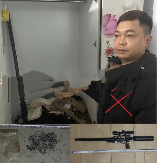 Khởi tố Lê Văn Đại để điều tra hành vi tàng trữ trái phép vũ khí quân dụng- Ảnh 1.