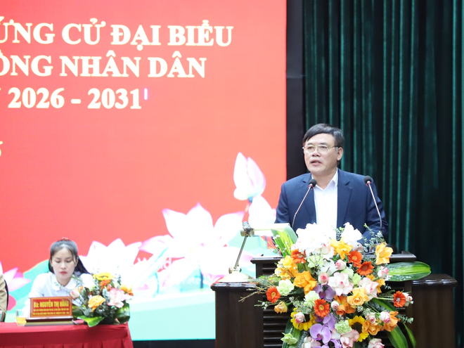 Bộ trưởng Bộ Y tế Đào Hồng Lan tiếp tục thực hiện chương trình tiếp xúc cử tri tại Bắc Ninh- Ảnh 4.