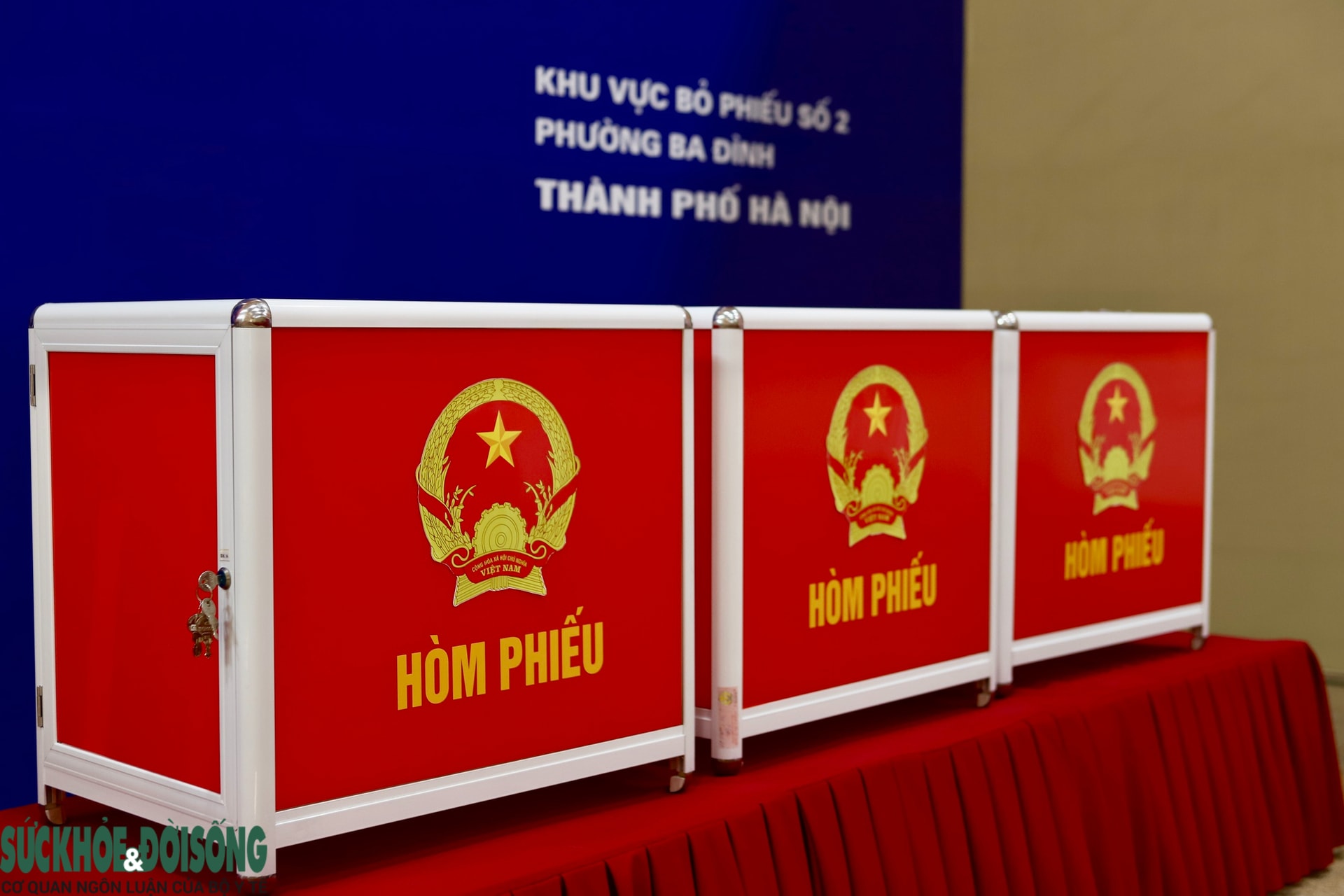 Các điểm bỏ phiếu tại phường Ba Đình được chuẩn bị ra sao trước ngày bầu cử?- Ảnh 4.