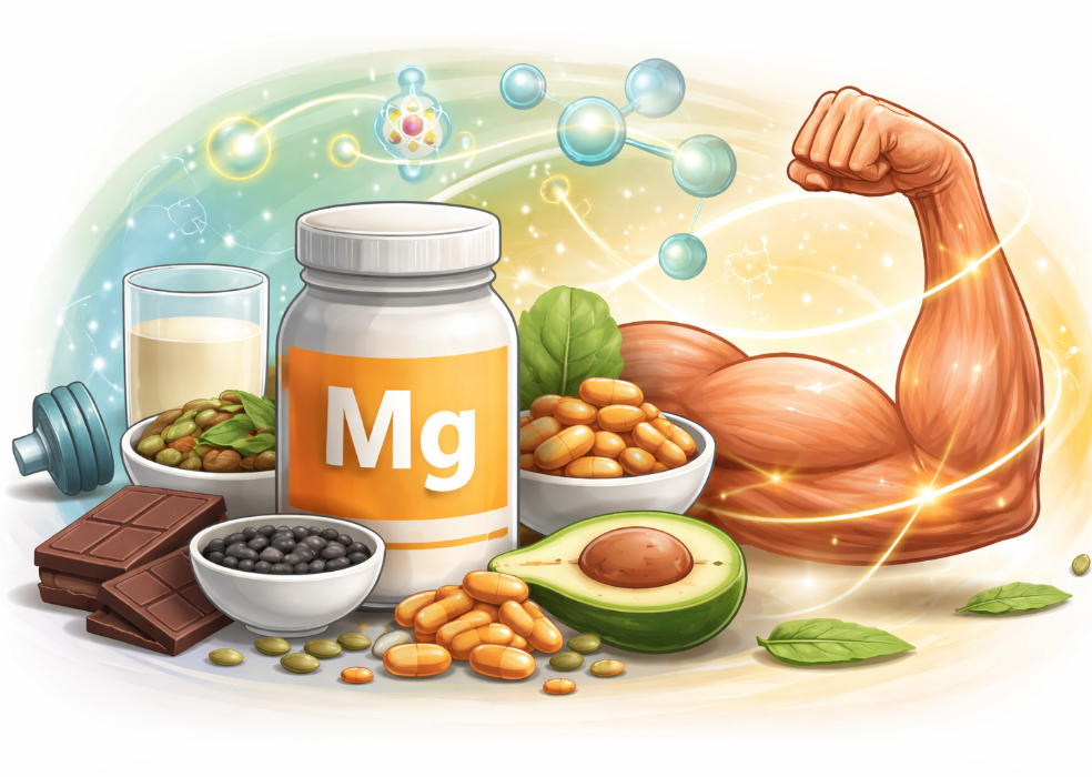 Bổ sung magie khi nào giúp phục hồi cơ bắp tốt hơn?- Ảnh 1.