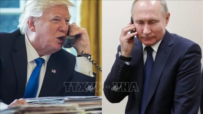 Tổng thống Putin và Tổng thống Trump lần đầu nói chuyện kể từ khi có cáo buộc Nga hỗ trợ Iran chống Mỹ- Ảnh 1.