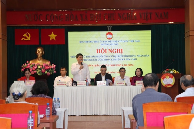 Ứng cử viên HĐND phường Sài Gòn đề xuất xây dựng Trung tâm Y tế thành 'bệnh viện thu nhỏ'- Ảnh 1.