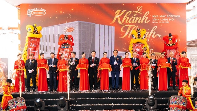 Công ty cổ phần Acecook Việt Nam khánh thành nhà máy Vĩnh Long mới – 'Kiến tạo tinh hoa, mở lối tương lai'- Ảnh 2.