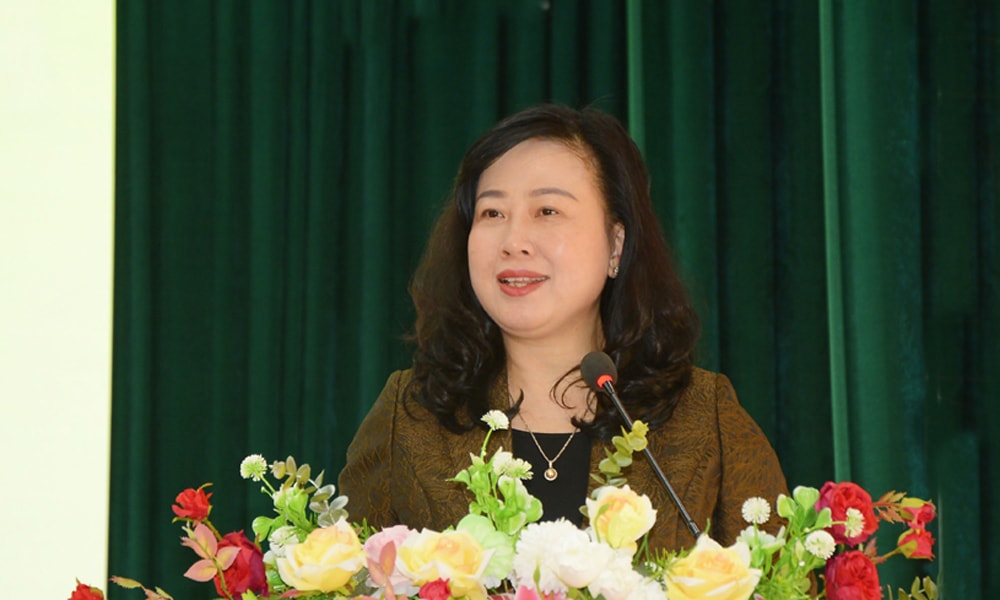 Bộ trưởng Bộ Y tế Đào Hồng Lan và các ứng viên tiếp tục chương trình tiếp xúc cử tri tỉnh Bắc Ninh- Ảnh 2.