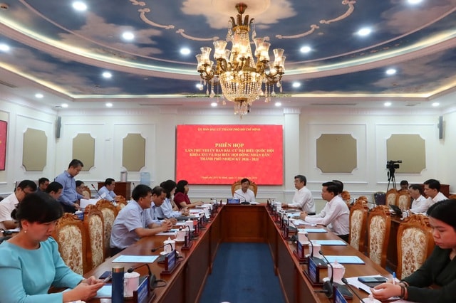 Đảm bảo tuyệt đối an toàn cho gần 9,7 triệu cử tri TPHCM trong ngày bầu cử 15/3- Ảnh 1. Đảm bảo tuyệt đối an toàn cho gần 9,7 triệu cử tri TPHCM trong ngày bầu cử 15/3- Ảnh 1.